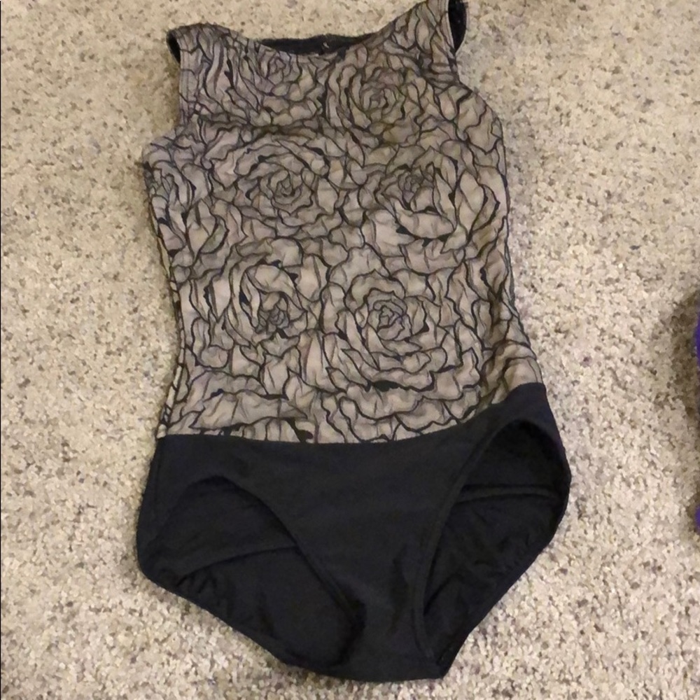 Gorgeous Capezio Lacy Tank Leotard